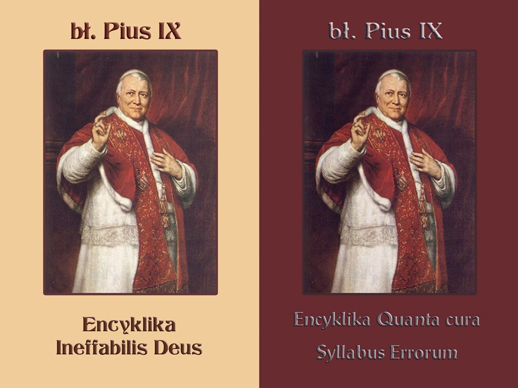 Zachęcamy do lektury encyklik bł. Piusa IX