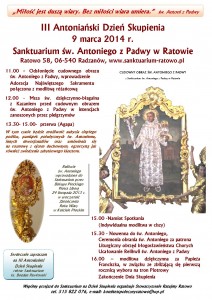 III Antoniański Dzień Skupienia 09.03