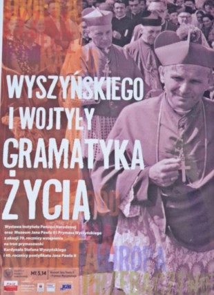„Wyszyńskiego i Wojtyły gramatyka życia” – wystawa w mikstackiej farze