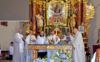 Mikstaccy parafianie na odpuście u Pani Kotłowskiej