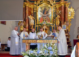 Mikstaccy parafianie na odpuście u Pani Kotłowskiej